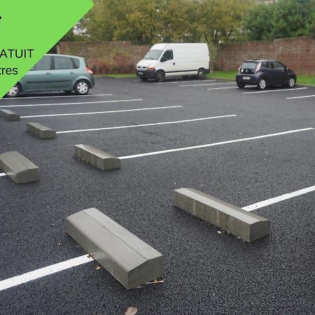 Apartamento Grand T2 Jardin Wifi Parking Proche Gare Saint-Quentin  Exterior foto