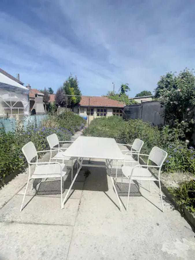 Apartamento Grand T2 Jardin Wifi Parking Proche Gare Saint-Quentin  Exterior foto