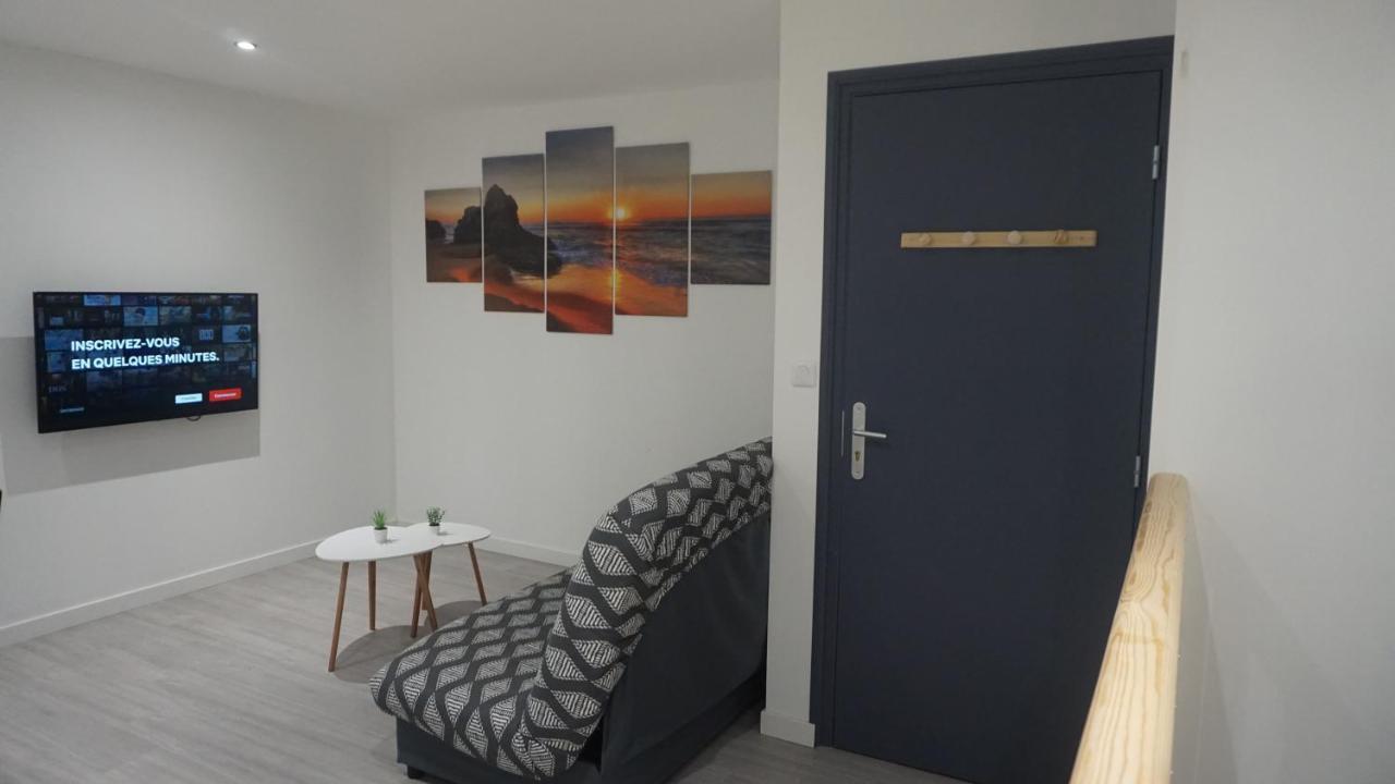 Apartamento Grand T2 Jardin Wifi Parking Proche Gare Saint-Quentin  Exterior foto